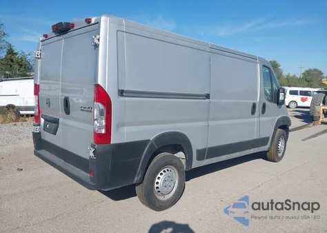 2024 Ram Promaster 1500 Low Roof 136 Wb W/Pass Seat from USA, damaged, VIN 3C6LRVAG2RE144768